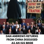 Dictator Dan Returns From China Disguised As An iSiS Bride