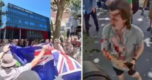 Aussie Flag Waver Attacked On Australia Day Recovering Well In Liverpool Hospital Under Fake Alias Muhammad Ali Yusuf Islam