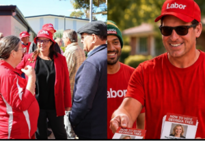 Andrew Hastie Spotted Handing Out Labor How-To-Vote Cards at Secret Harbour By-Election